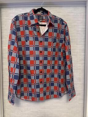 JCrew 100% Cotton Button-Up Shirt, NWT, Size L, #2324